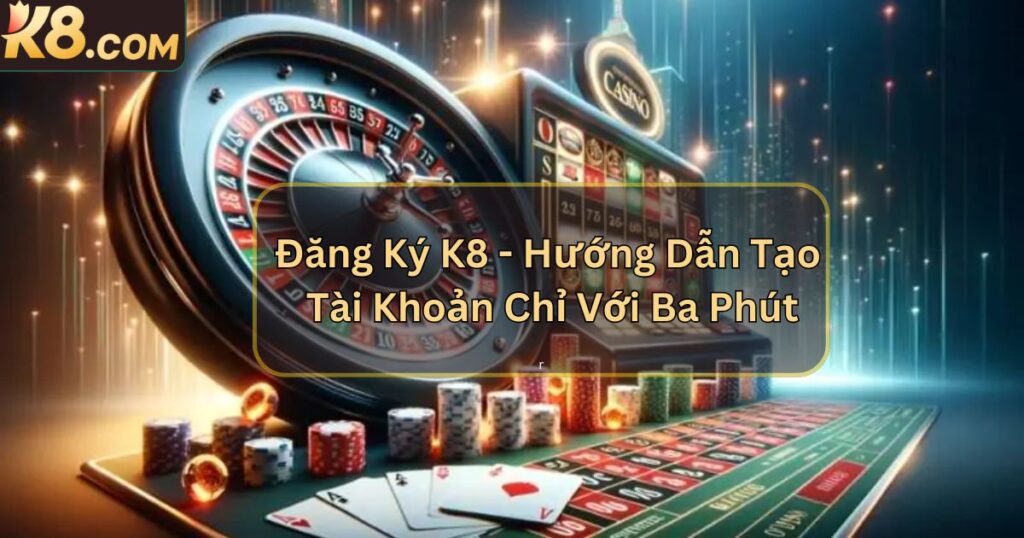 Đăng Ký K8 - Hướng Dẫn Tạo Tài Khoản Chỉ Với Ba Phút 1 Đăng Ký K8 - Hướng Dẫn Tạo Tài Khoản Chỉ Với Ba Phút