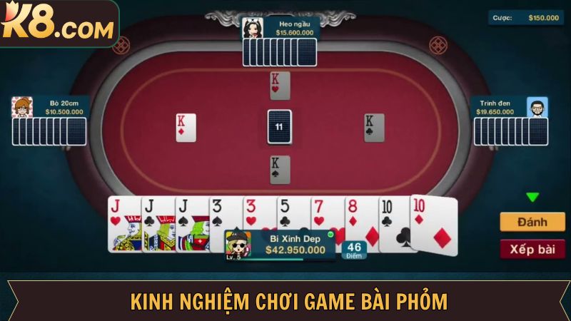 Game Bài Phỏm - Chinh Phục Cơ Hội Kiếm Tiền Đặc Biệt Cùng K8 4 Mẹo khám phá và nắm chắc cơ hội thắng trong game
