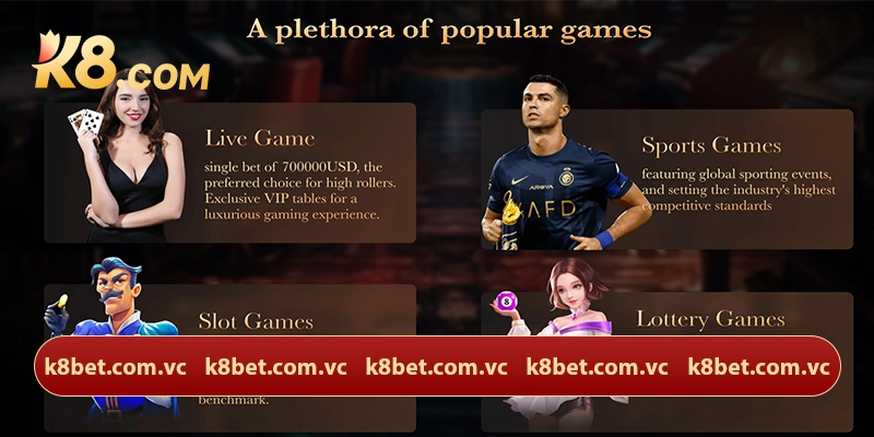K8BET ihht - Link Trang Chủ K8BET COM VC Chính Thức 9/2025 38 Đa dạng sản phẩm cá cược